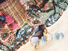 ネイルサロン&スクール ジーナ(GINA)/ターコイズで爽やか♪