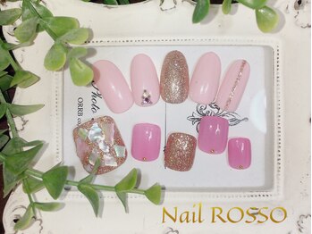 ネイルロッソ 浅草店/ハンドフットで一気に女子力UP