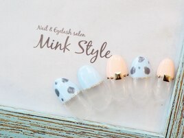 ストレートフレンチネイル
