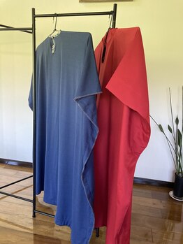 かいぜん屋/よもぎ蒸しのローブにもこだわり