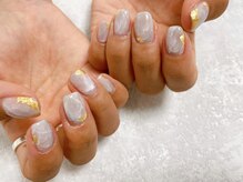 キキネイル たまプラーザ店(kikinail)/もやもやニュアンスネイル