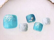 ネイルサロンフォーユー(for u)/海ネイル¥6500