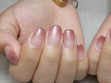 ミンスネイル(Mins Nail)/ミラーグラデーション
