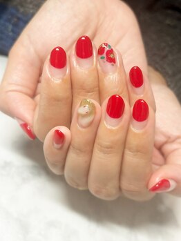 ヘビと変形フレンチと花パート1