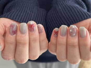 色々リボンネイル☆