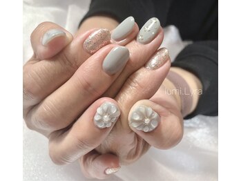 ルミリラ(lumi.Lyra)/ぷっくりフラワー