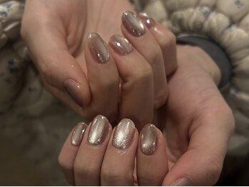 ソワ(soi.)の写真/【ショートネイル派必見★】短い爪に映える最旬Trendデザイン豊富！韓国ネイル/マグネットも相性抜群◎