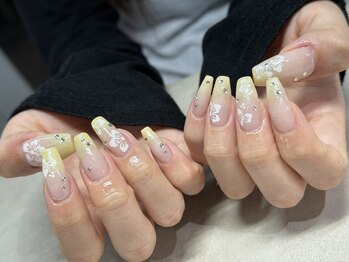 ウォル トウキョウ 渋谷(WOL TOKYO)/長さ出しハイビスカスデザイン