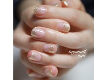 たゆ ネイル(たゆnail)/ラメグラデーション