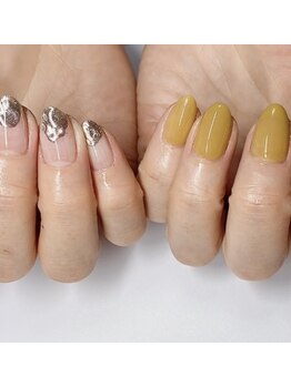 アシンメトリーネイル