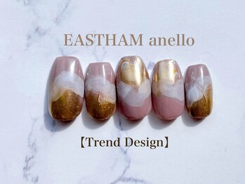 イーストハムアネーロネイル(EAST HAM anello nail)/3・4月定額 トレンドデザイン