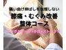 ■整体■【ハイボルテージ】膝スタンダード整体カウンセリング含み60分2980円