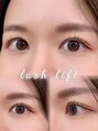 エヌ(#N) 朝のメイクの時短に自まつ毛を生かしたまつげパーマ◎