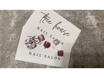 ツリーハウスネイル(tree house nail)/フット定額 ¥6800