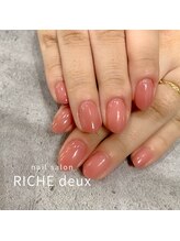 リッシュ ドゥ(RICHE deux)/春っぽシンプルネイル
