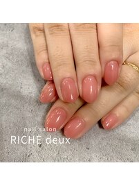 春っぽシンプルネイル