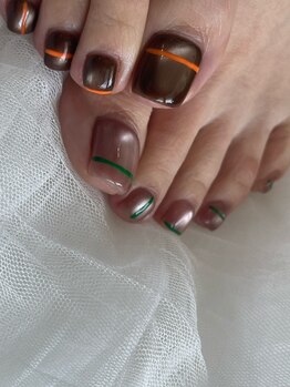 ネイルズ アール(nails R)/フットデザイン持ち込みコース