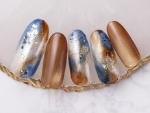 モンスリール 麻布十番(Mon Sourire)/ブラウン×ネイビーニュアンス