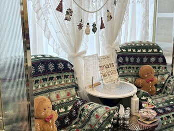 R-1ビューティーサロン 銀座/クリスマス飾り付け♪