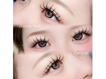 キャメル(Camelll)の雰囲気（【韓国風★束感仕上げ】ダブルラッシュ80束）