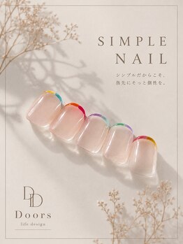 ドアーズライフデザイン(DOORS life design)の写真/トレンドをおさえたシンプルなデザイン♪