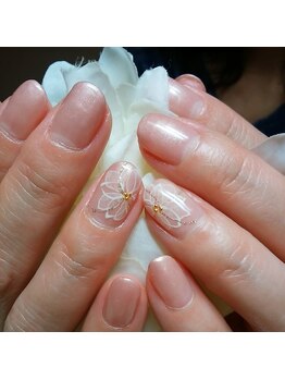 コーラル(CORAL)/ワンポイントたらしこみフラワー