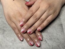 ジュリネイル(JULIE NAIL)/ぬりかけピンク