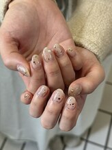 ユージューネイルルーム(UJU nail room)/グリッターシャイニーネイル