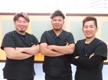 ゆう整骨院の雰囲気（3人で皆さんを心を込めて施術します！）