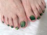 【再来様限定】FOOT/親指アート¥7,980 ＃フットネイル＃持ち込み＃ニュアンス