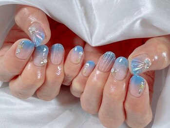 ウィッシュネイル 原宿店(Wish Nail)の写真/高い技術力でご要望に応えます！写真は【90分新規7500円再来8500円】希望デザインの画像など持参もOK♪