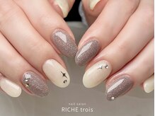 リッシュ トロワ(RICHE trois)/パステルラメネイル♪