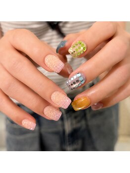 ネイルズトーキョー(nails TOKYO)の写真/SNSで人気のトレンドアートを発信中。アート力と再現力の高いスタッフが丁寧に施術します。