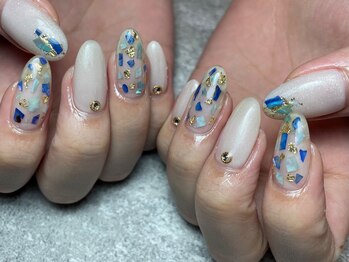 デザインネイル10870円