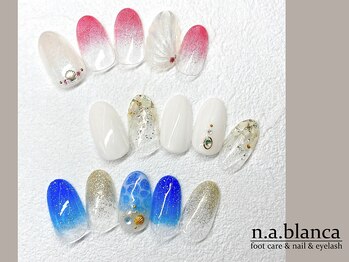 エヌエーブランカ 東白楽店(n.a.blanca)/8月限定・定額デザイン