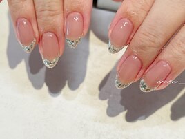 ガラスフレンチ　シンプル　上品