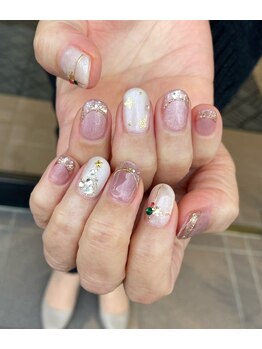 トータルサロン 白べぇーっ プラス/☆キラキラネイル☆