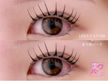 リノ(Lino)/LEDエクステ120本×まつ毛パーマ