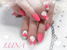 ネイルアンドまつ毛エクステ ルーナ 八王子店/☆バレンタインネイル☆