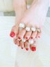 【初回オフ無料/Foot】ワンカラー　￥8000→￥7000