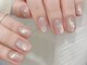 ソルネイル 池袋(Sol Nail)の写真/シンプルの中にさりげないアートを★オフィスにも馴染む大人上品アートでワンランク上の指先へ♪