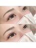 アイブロウ美眉WAX＋フラットラッシュ120本（ブラウン変更＋550円）¥10000