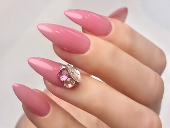 キラネイル アンド アイラッシュ by World Beauty(KIRA)/ピンクネイル