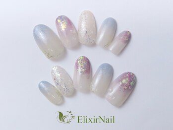 エリクサーネイル 池袋(Elixir Nail)/定額a シンプル/クーポン使用