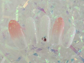 シューズネイルプロデュース/キラキラグラデーション