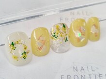 ネイルフロンティア 吉祥寺(NAIL FRONTIER)/ドライフラワーミモザ8980円～