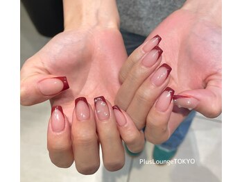 プルースラウンジ トウキョウ(Plus Lounge TOKYO)/秋カラー★ボルドーフレンチ