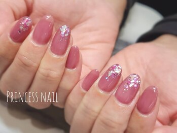 プリンセスネイル(Princess nail)/ちゅるんボルドー8100