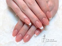 ネイルアンドまつげエクステ専門サロン スリー(THREE)/フレンチネイル