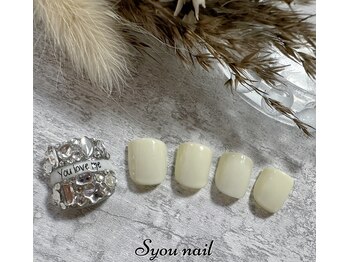 エスユーネイル(Syou nail)/フット定額シンプル　